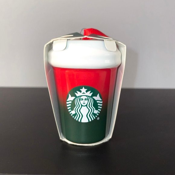 Starbucks Holiday 2021 Cold Cup & Ceramic Ornament set - EXTREMELY RARE HTF - Picture 2 of 4